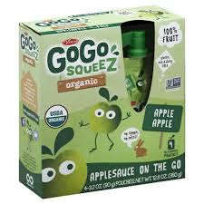 Applesauce-4 pack- 3.2 oz