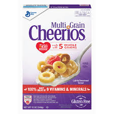 GM cheerios multi grain- 12 oz