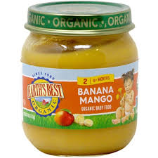 Earths Best Banana Mango- 4 oz