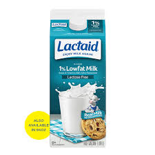 Lactaid 1% Milk- 5 gallons