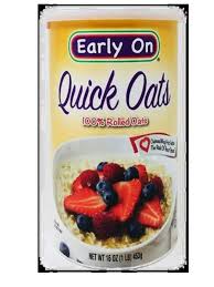 EarlyOn QuickOats- 16 oz