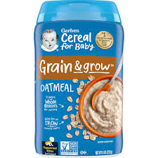 Gerber Whole Grain Oatmeal- 8 oz